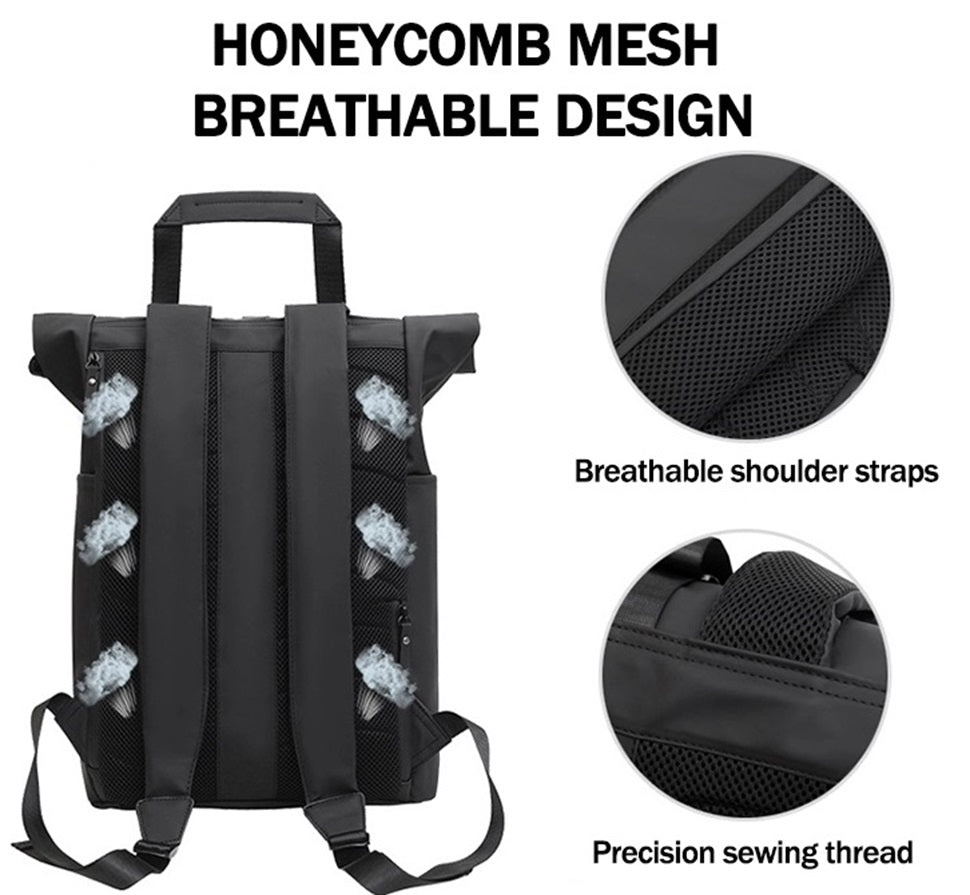 Sambre-Rolltop Backpack